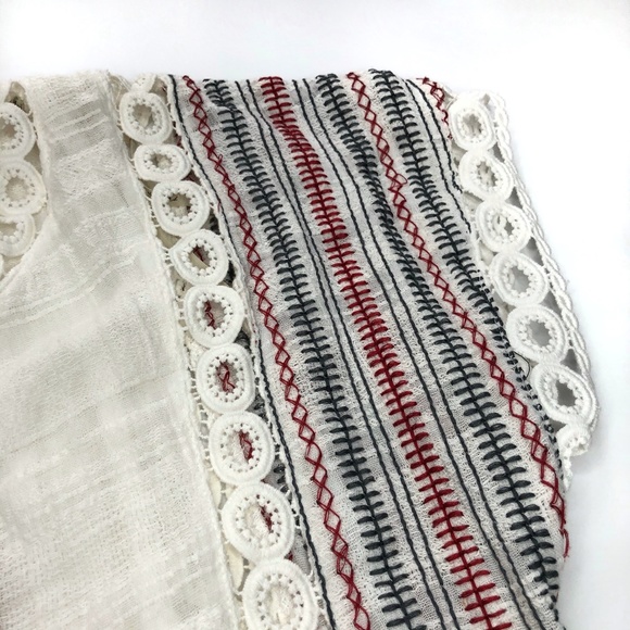 Buckle Gimmicks Embroidered Boho Top Size XS - Picture 4 of 10